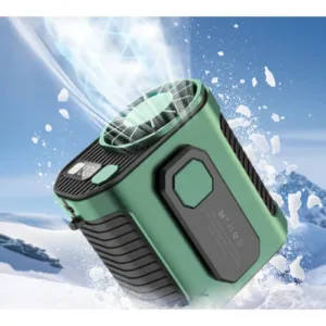 10000PRM Portable Waist Clip Fan Up to 20Hrs Mini Personal Rechargeable Belt Fan Clip on Waist Portable Cooling for Golf Camping Outdoor Jobsite