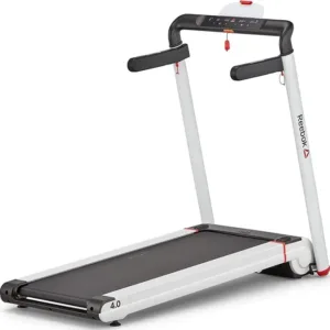 Reebok i-Run 4.0 White - 16 kph max. speed - 2 hp motor - 12 pre-set workouts + bodyfat test - 4° set incline - Running area: 125 x 46 cm (White)
