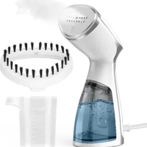 Portable Steamer for Clothes, 20s Fast-Heat Handheld Garment Steamer with Leak-Proof Tech, Large-Capacity Iron for Travel, Home & Dorm