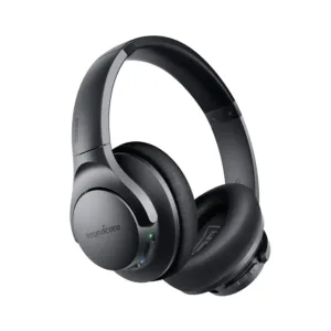 LEVN Hybrid Active Noise Cancelling Headphones, Wireless Headphones Bluetooth 5.4 with Transparent Mode, Hi-Res Audio, Deep Bass, 70H Playtime Over Ear Bluetooth Headset for Work/Travel/Home/Office