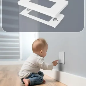 MORNING GROUP Matte Finish Single Decorator Switch Cover, Screwless Wall Plate, Standard Size 1-Gang 2.75" x 4.53", Polycarbonate Thermoplastic, UL Listed, White, 10 Pack