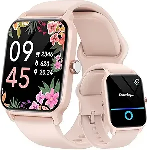Smart Watch for Men Women(Answer/Make Calls), HD Smartwatch, Fitness Tracker with Sport Modes
