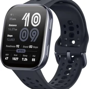 AMAZFIT Bip 6 Smart Watch 46mm, 14 Day Battery, 1.97" AMOLED Display, GPS & Free Maps, AI, Bluetooth Call & Text, Health, Fitness & Sleep Tracker, 140+ Workout Modes, 5 ATM Water-Resistance
