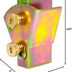 Knife Sharpening Angle Guide, Adjustable 10-45 Degree Angle Guide for 1 x 30 Belt Sander, Edge Guide in
