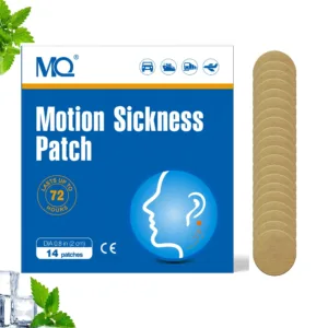 FILLOVE Motion Sickness Patches – Sea Sickness Patches for Cruise, Car, Airplane, Non Drowsy, Fast Acting & Long Last 72H (14 Count)