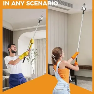 Upgraded 12FT Light Bulb Changer for High Ceilings, High Reach Light Bulb Removal Tool