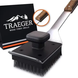 Traeger Accessory, Stainless Steel, BBQ Cleaning Brush