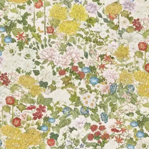 Vividpatch Peel and Stick Wallpaper Floral Amber/Olive/Pink Contact Paper Self-Adhesive Removable Waterproof Wall Paper for Bedroom Cabinets & Wall Decor 17.3" x 78.7"