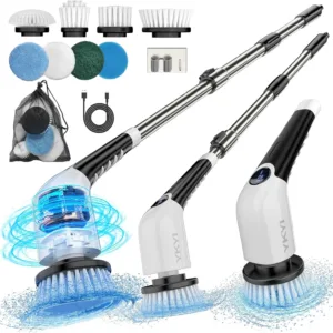Washing Machine Cleaning Brush,Dryer Cleaning Brush,Crevice Brush for Bathroom, Shower & Kitchen - Scrub Brushes with Long Handle,Household Cleaning Tools Tile, Bathtub, Sink, Grout Cleaning Brushes