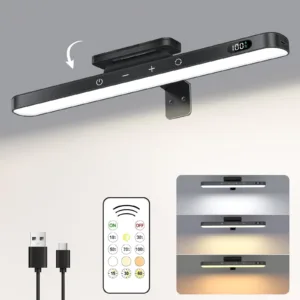 Wireless Picture Light Battery Operated, 1Pack Remote Control Painting Light with Timer, 13Hrs Service Life Art Display Light for Picture Frame Artworking Portrait, Poster, Photo, Mirror -Brass