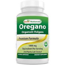 Oregano oil capsules