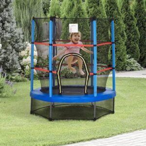 Trampoline for kids basketball