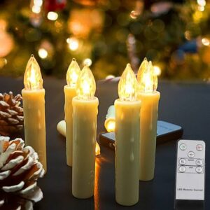 Flameless led pillar