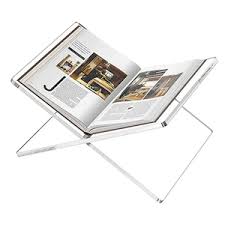 Acrylic book stand
