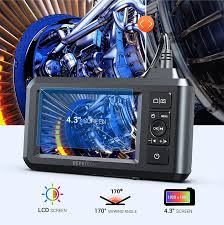 Dual lens borescope