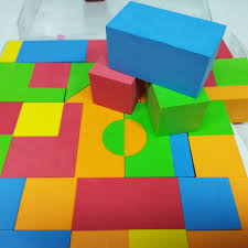 Foaming climbing blocks
