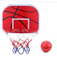 Indoor basketball hoop