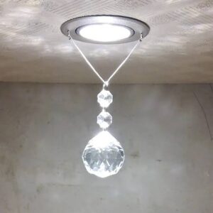 Clear glass mount