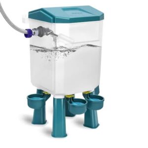 Automatic chicken waterer filler