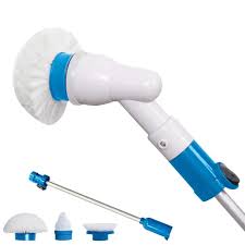 Electric spin scrubber