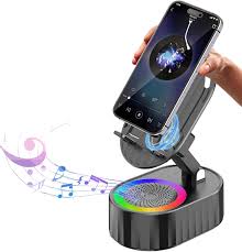 Induction speaker with phone