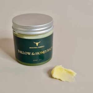 Beef tallow for skin