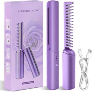Cordless hair straightener