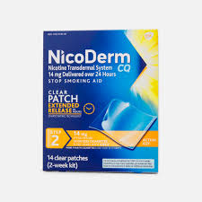 Nicotine patches