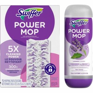 Cleaning power mop
