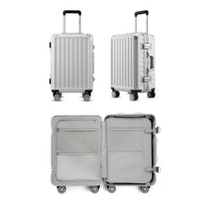Zipperless luggage