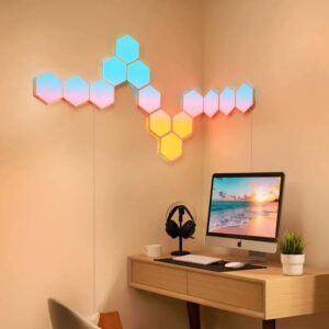 Hexagon LED lights