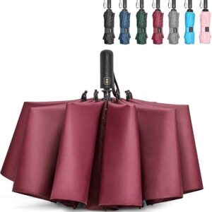 Windproof travel umbrella