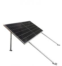Solar panel for trail