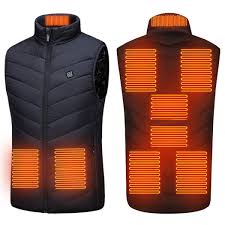 Heated vest for men
