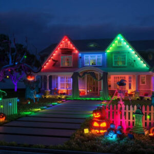 Permanent outdoor lights