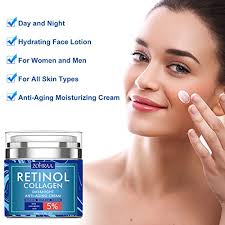 Retinol cream for face
