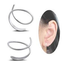 Pull through earrings