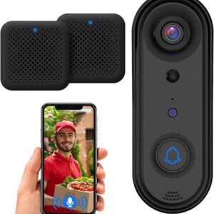Wireless video doorbell